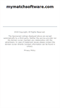 Mobile Screenshot of mymatchsoftware.com